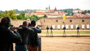 Shooting range krakow